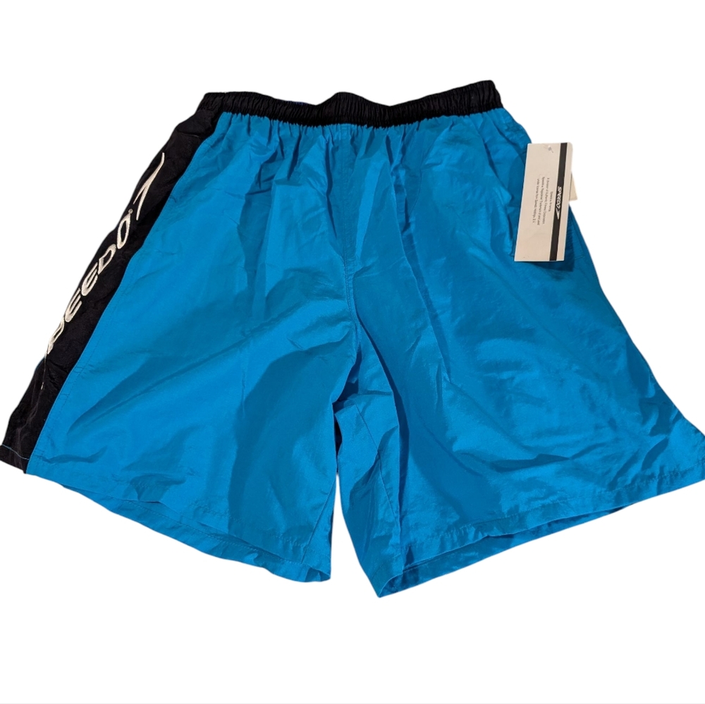 SPEEDO Men's Sz M‎ Brief NETTED BOARD SHORTS Beach Swim TRUNKS NWT